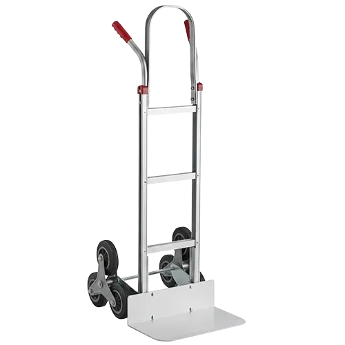 Ergonomic Aluminum Delivery Hand Truck with Integrated Stair-Glides