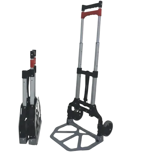 High-Strength Aluminum Folding Hand Truck for Mobile Services