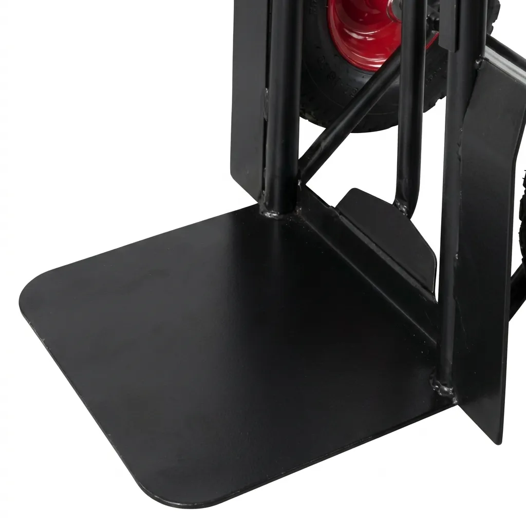 Industrial Grade 2-Wheel Steel Hand Truck for Warehouse Distribution