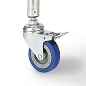 Medical-Grade Stainless Steel Specimen Cart with Silent Casters 1