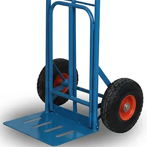 Dual-Handle Heavy Duty Hand Truck for Oversized Industrial Loads 1