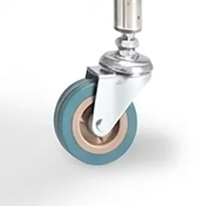Medical-Grade Stainless Steel Specimen Cart with Silent Casters