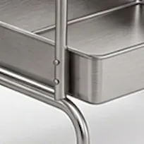 Custom Stainless Steel Laboratory Cart for Precision Instruments 2