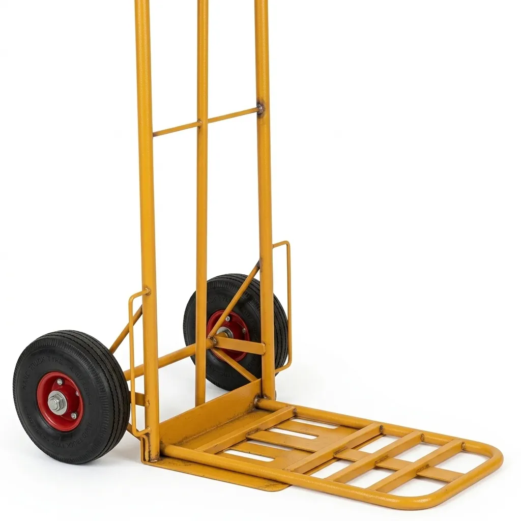 1100lbs Capacity Heavy Duty Steel Hand Truck for Mining & Construction 3