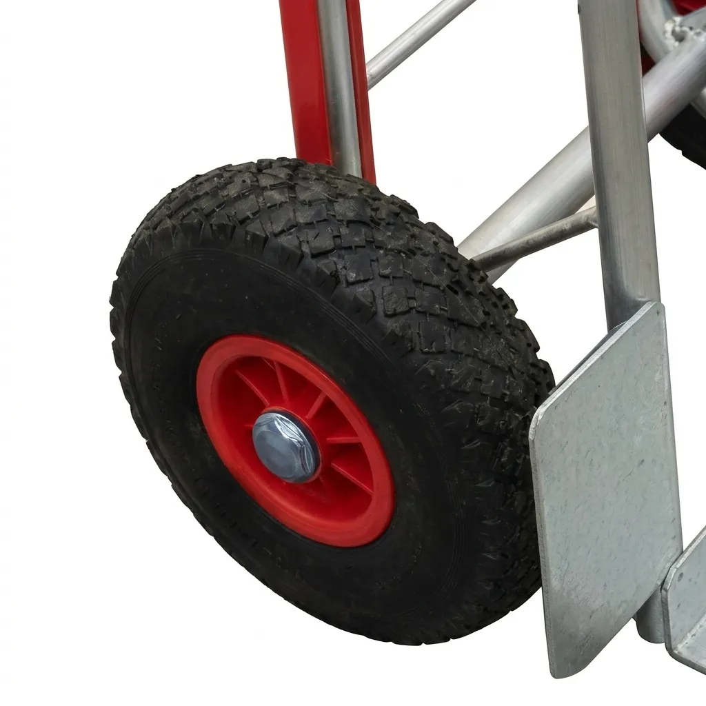 Commercial Hand Truck with Non-Marking Silent Wheels
