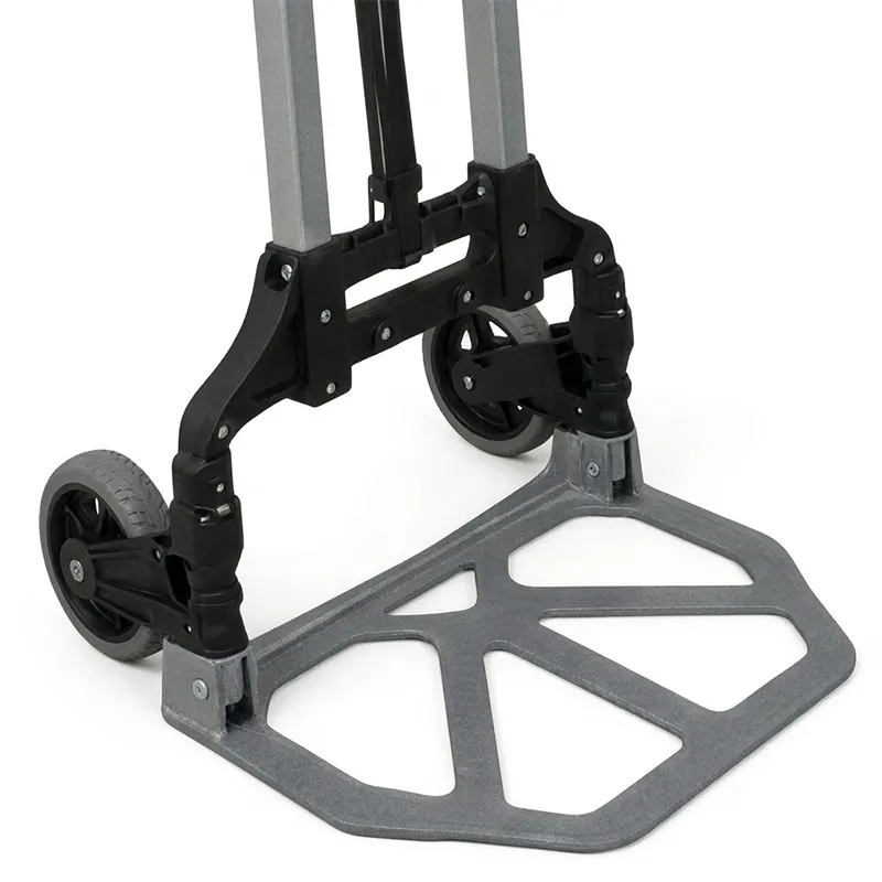 High-Strength Aluminum Folding Hand Truck for Mobile Services 3