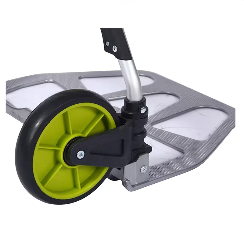 High-Strength Aluminum Folding Hand Truck for Mobile Services