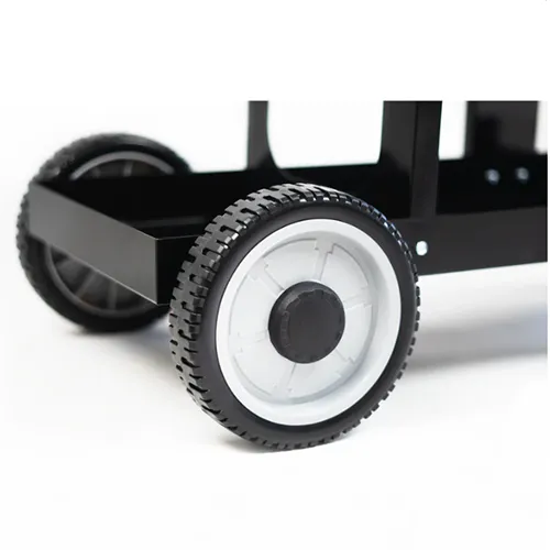 Professional Welding Gas Cylinder Hand Truck with Safety Chains--XY-WCT-GC-3T wheels