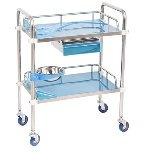 Sterile Stainless Steel Medical Cart for Hospitals & Cleanrooms123