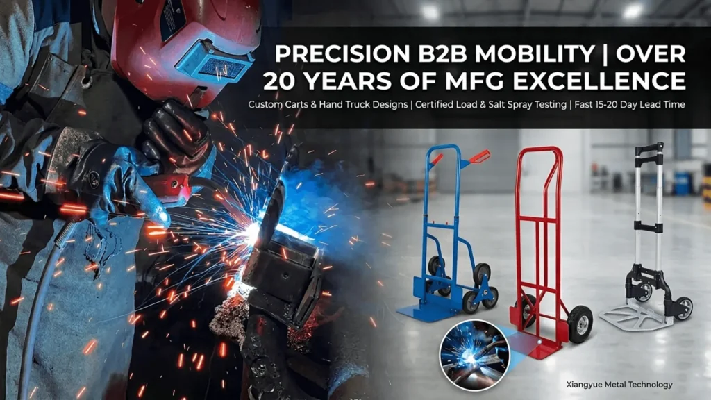 custom hand trucks factory