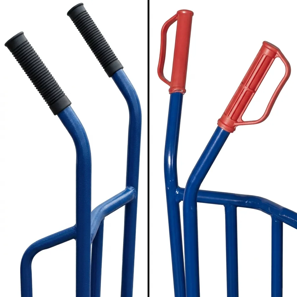 special dual hand trucks handle