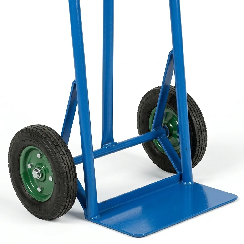 Space-Saving Commercial Nestable Hand Truck for Retail Backrooms 3